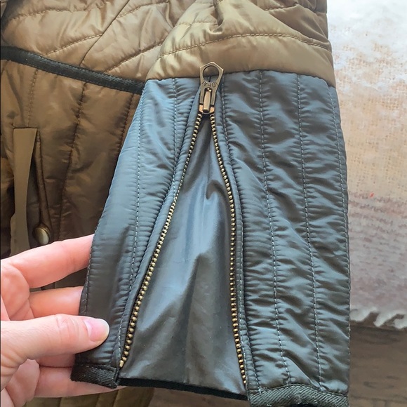 Madewell Brown and Black Puffer Jacket - Picture 6 of 12